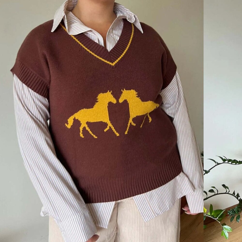 Lisa Says Gah Fangio Vest - Horses